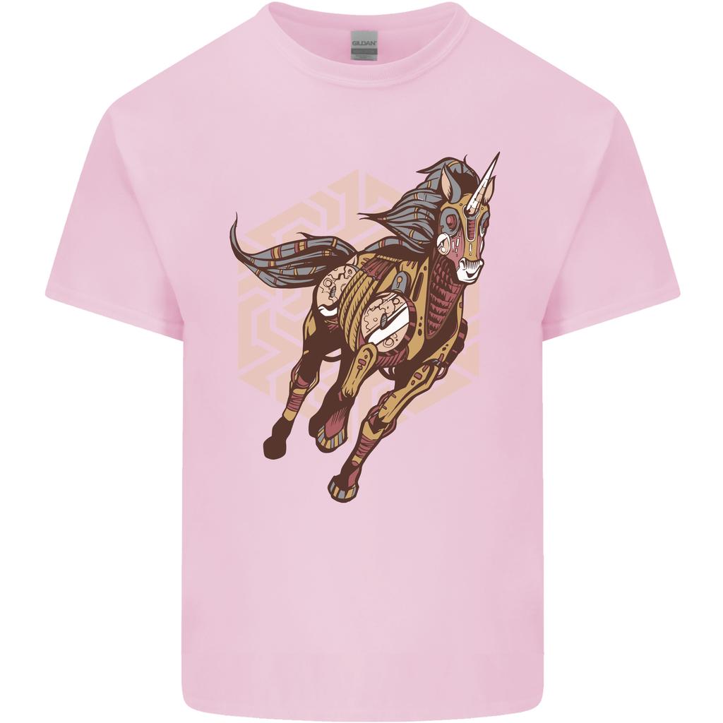 Steampunk Unicorn Unisexs Light Cotton TShirt