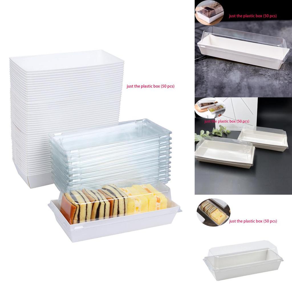 Высококачественная белая картонная коробка для длинной квадратной трехминутной бумажной коробки с мясной нитью, маленьким пирогом с яичным желтком в форме ракушки, слоеным пирогом, коробка для рулона полотенца