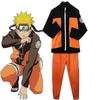 Naruto Uzumaki Kids Boy Halloween Dress Up Anime Cosplay Costume Up Jackets Pants Full Set