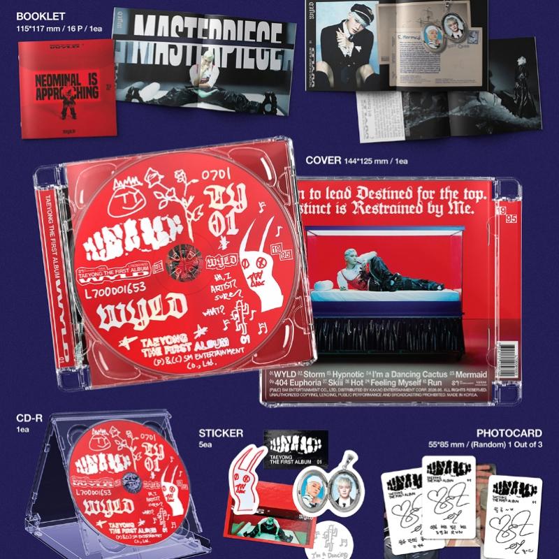 Тэён Wyld Первый Альбом Версия в Jewel Case. 