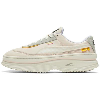 Deva L Случайные Однотонные Толстая Подошва Амортизация Низкий Верх Кеды Женские ярко-розовые 373457-01