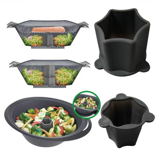 Паровые камины для Thermomix TM6 TM5 TM31 Безопасный для пищевых продуктов аксессуар для равномерного распределения пара Кухонный