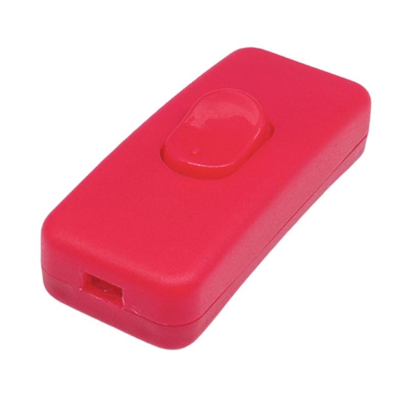 High Performances Inlines Cord Switches Button Add Convenience To Your Lighting Setups 6A 250V Daily Casual Use