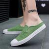 Slippers For Men 2024 Fashion Flat Half Mules Shoes Style Comfortable Elegant Low Price With 2025 New In Casual Sandals Man