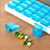 1pc 31-Day Monthly Pill Organizer Case, Plastic Keyboard Style Pill Box, Large Capacity Daily Medicine Storage Case With Dates