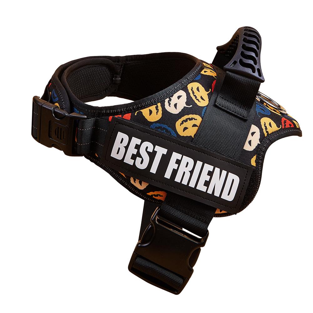 Милый ошейник-шлейка для щенка и котенка, светоотражающая шлейка-жилет для маленькой собаки, для прогулок на улице, защита от потери, корги, лабрадор, чихуахуа