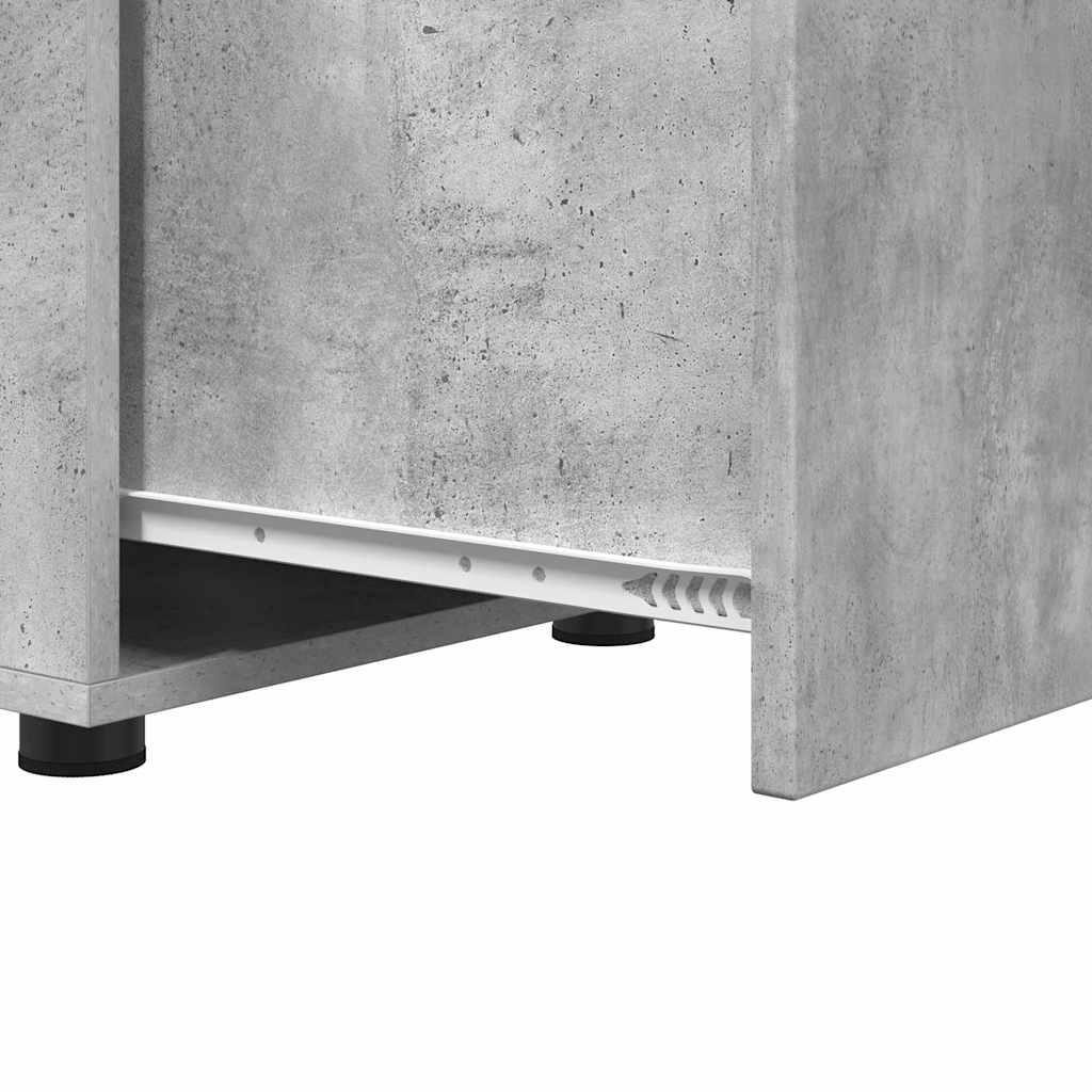 Bathroom Cabinet Concrete Grey 40.5 x 40 x 44 cm Particleboard