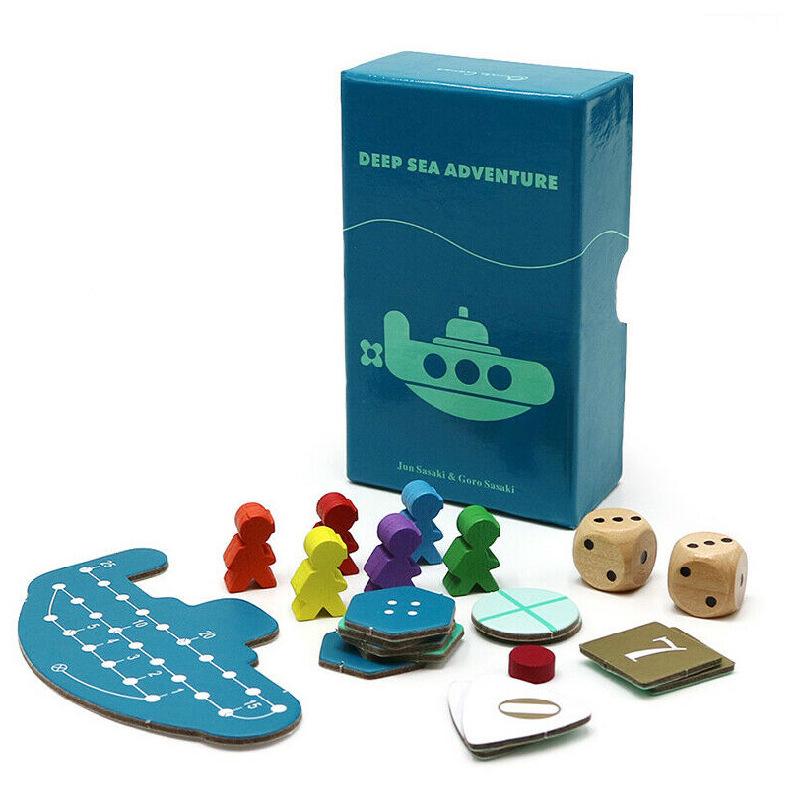 Deep Sea Adventure: Multilingual Card Game for Fun Gatherings