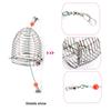 Small Holder Fish Bait Tackle Accessory Bait Basket Lure Cages Fishing Feeder Fishing Bait Cage