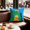Animal cute crocodile Cushion Cover Decorative Cushions Covers Cover Sofa x Pillow  Piece x x Pillowcase