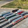 Набор игрушечных поездов Dongfeng 4B: Модель электрического и ДВС.