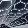 Специальный водонепроницаемый шестиугольный гаражный светильник с защитной пленкой для детейлинга автомобилей