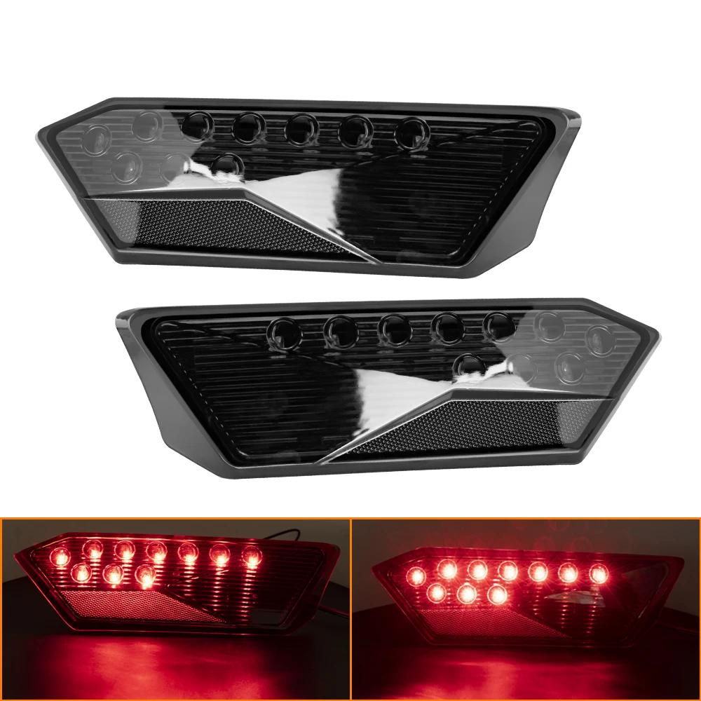 Светодиодные задние фонари красные задние стоп-сигналы габаритные огни лампы для 2014-2019 Polaris RZR 1000 900 XP 4 Turbo стоп-сигналы задние фонари