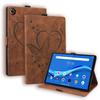 Для M10 Plus Lenovo Tab Tbx606f Tbx606x Чехол-книжка из кожи с держателем, узор «Любовь и бабочки», горизонтальный