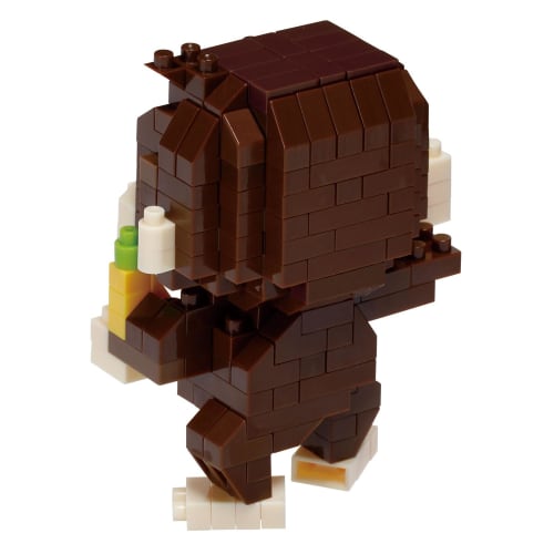 Kawada Nanoblock Curious George NBCC_198 5 X 6 X 3.2cm Ages 12+ Interior Hobby NBCC_198