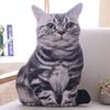 3D Home Decorative Napping Neck Protection Sleep Cat Shape Pillow Home Textile Throw pillow Cushion