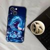 Аниме G-giyu T-tomiokaS Чехол для телефона для iPhone 16,15,14,13,12,11,Pro,XS,Max,XR,Plus,E,SE4,Mini Черный мягкий чехол