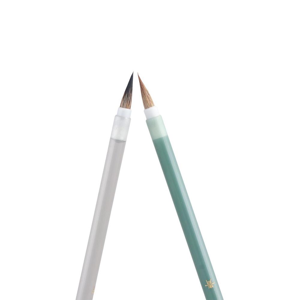 Тонкая золотая крюковая леска для рисования, четкая кисть для письма, акварель