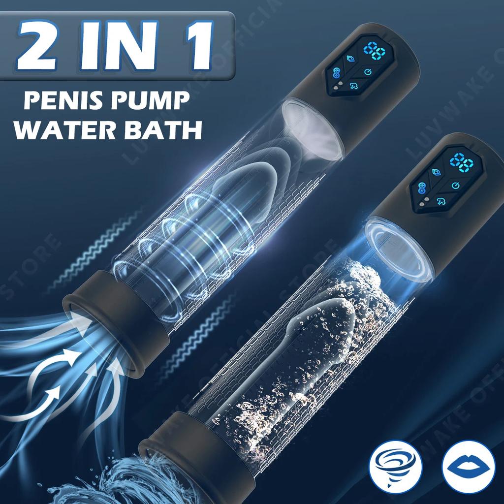 Vacuum Sucking Electric Penis Pump Sex Machine Penis Extender Dick Training Automatic Male Masturbator Adultos Sex Toy for Men