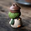 Purple Sand Tea Pet Chicken Ornament Bird Can Raise Creative Cauliflower Penguin Cainiao Tea Play Tea Set Accessories