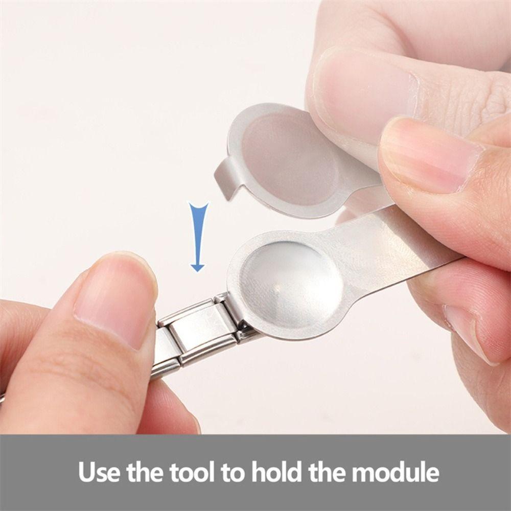 Браслет-шарм из нержавеющей стали, звеньевой, с бантом, ювелирное украшение, модный модульный браслет, аксессуары, подарок