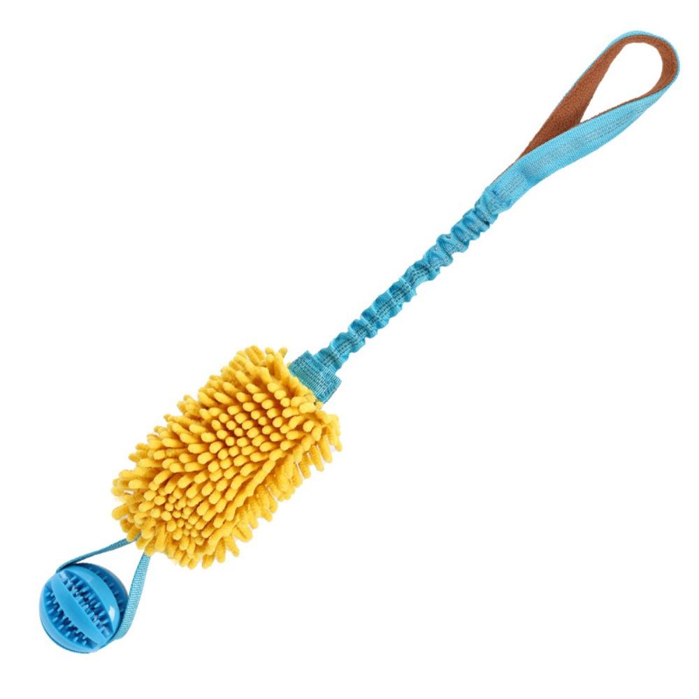 Colorful Dog Tug Toy Plush Dog Interactive Toy Dog Chew Rope Pet Chew Toy Training Interactive