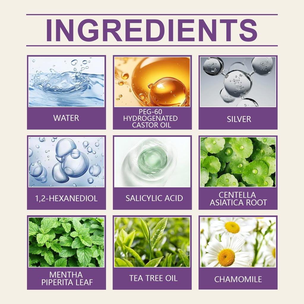 Успокаивающий спрей для кожи, Против акне, Снимает покраснение и зуд, Успокаивающая вода, Мягко успокаивает кожу без раздражения, 30 мл