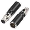 Professional 4Pin XLR to 3Pin MIni XLR Adapter for Hifi Sound Transfer in Studio Environment
