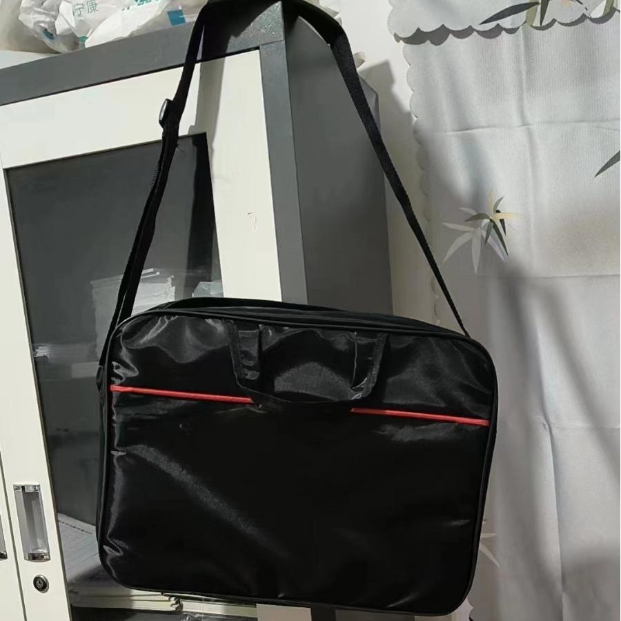 TS JYL laptop bag,2025 Business Commuter Handbag Solid Simple Briefcase 15 Inch Laptop