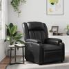 VidaXL Recliner, Chair with Footrest, Seat with Backrest and Armrests, Living Room Furniture, Modern, 373560