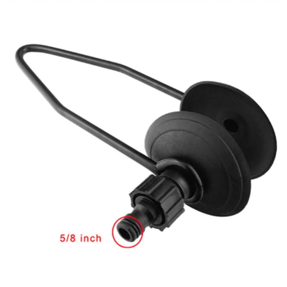 Round Ear Cups Engine Flusher Dual Water Feed Boat Ear Muff Dual Feed Flusher  Outboard Motors