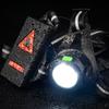 Rechargeable Night Running Light 3 Modes Outdoor Exercise Light LED Cycling Chest Light  Camping