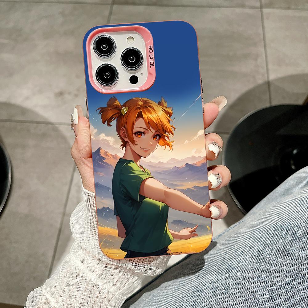 Everlasting Summer Alisa Pink Translucent Mobile Phone Case for iPhone 17 16 15 14 13 12 11 X XR XS Air Pro Max Plus Cover