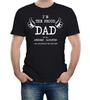 Mens Proud Dad of An Awesome Daughter T-Shirt Fathers Day Funny Daddy