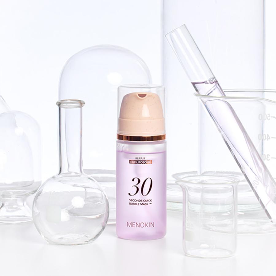 Menokin 30-секундная быстро подтягивающая пузырьковая маска Repair 95 мл
