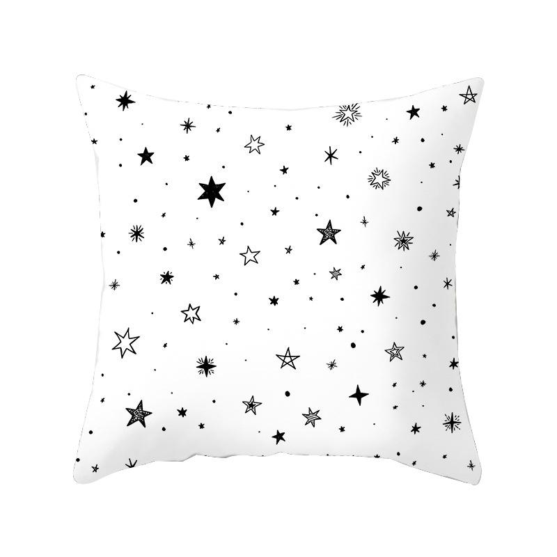 Новая защита шеи для автомобиля Геометрическая Легкая Роскошная Гофрированная Квадратная Подушка для Дивана Наволочка Домашнее Украшение Наволочка