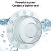 Bottomless Bath Overflow Drain Cover Strong Grip Leak-Free Better Bathing Experience Bathtub Seal Suction Cup