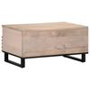 : Coffee Table, 80x55x40 Cm, Solid Mango Wood