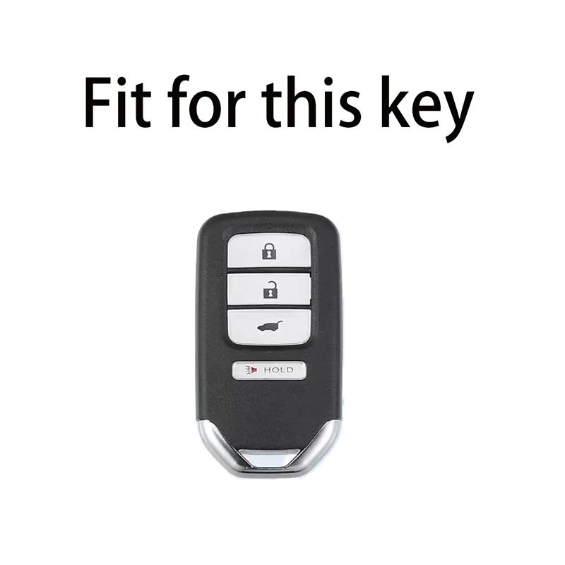 Чехлы из ТПУ для автомобильных ключей Honda Accord EX EX-L Touring Civic 2013 2014 2015 2018 4 кнопки Защитная крышка для умного пульта дистанционного управления