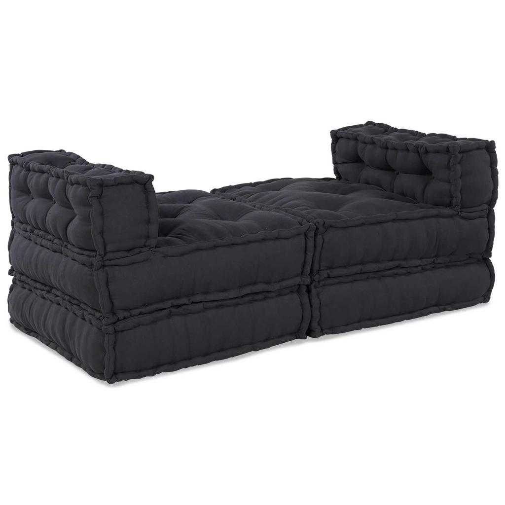 Modular Sofa Set 4 pcs Anthracite Fabric