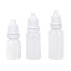 50pcs 5/10/15ml Eye Dropper Bottles Squeezable Eye Drop Bottle Portable Eye Liquid Dropper for Solvents Essence Eye Drops Saline