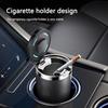 CRX1 Car LED Ashtray Alloy Garbage Cup Auto Ashtray Flame Retardant Cigarette Holder Box For Mercedes Benz Amg GLC GLE W205 W213 W166