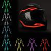 LED Cold Light 4-in-1 Motorcycle Bike Helmet Strip EL Sticker Waterproof Warning Lights Motorcycle Night Riding Accessories