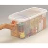Iwasaki Industries Neo Keeper Bread Case, 4.8L, Clear, Antibacterial Food Storage Container, Made in Japan, B-1827NE