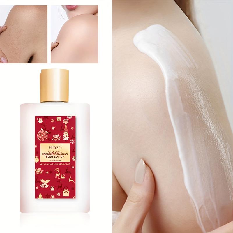 Молочко для тела в рождественском стиле освежает, нежирно увлажняет, отшелушивает и подтягивает кожу