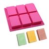 New DIY Handmade Rectangular Soap Silicone Cake Mold Handmade Cold Soap Mold Making Soap