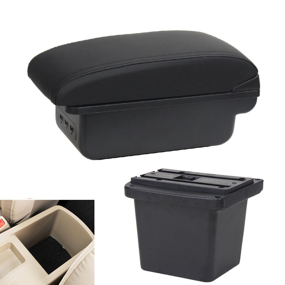 Для Hyundai Elantra Touring I30 FD i30cw 2007-2011 Автомобильный подлокотник, коробка для хранения на центральной консоли, аксессуары для хранения деталей интерьера, зарядка через USB