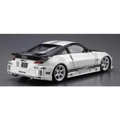 Aoshima Bunka Kyozai 1/24 The Tuned Car Series No.33 Nissan Top Secret Z33 Fairlady Z '05 Plastic Model Car