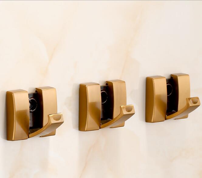 Tuqiu Черный крючок для халата Складная антикварная вешалка для одежды Вешалка для полотенец Алюминиевый кухонный крючок Дверная вешалка для настенного монтажа