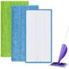 Microfiber Washable Absorbing Pad Compatible With Flash Power Mop Floor Cleaning